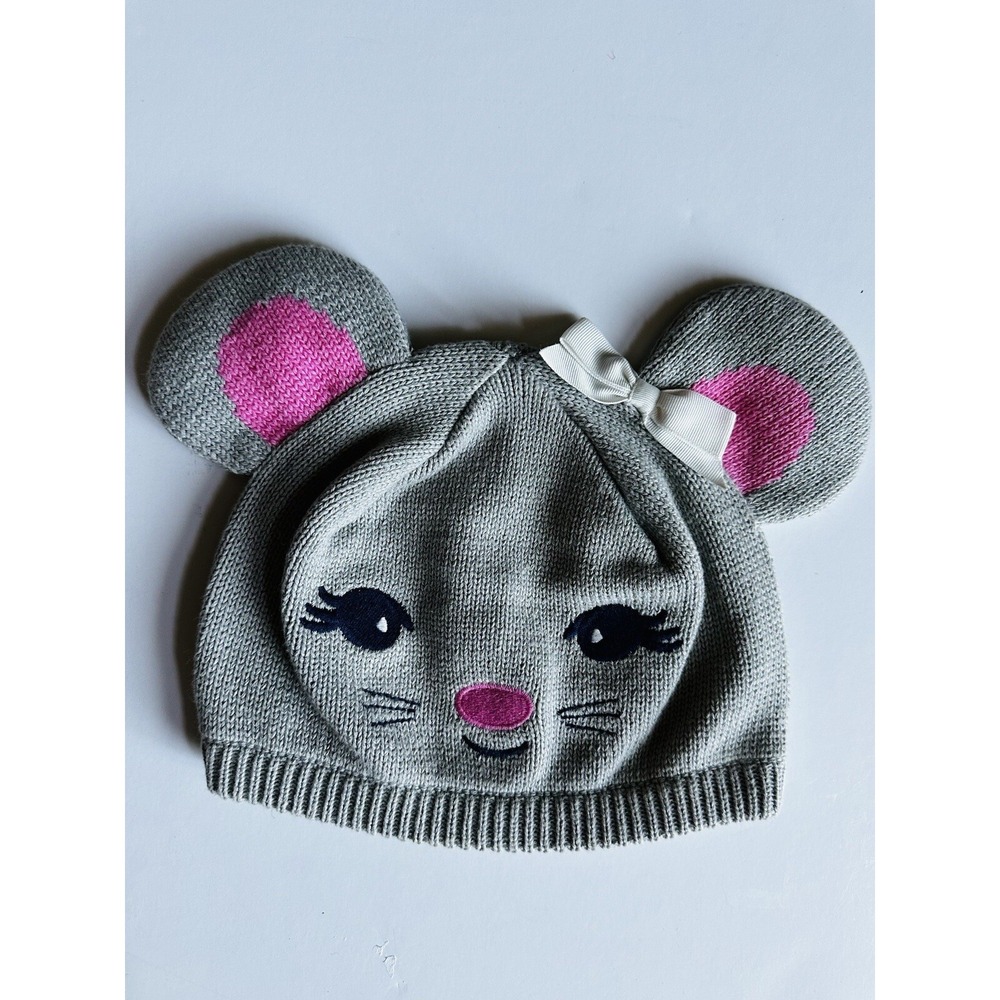 Gymboree Line Miss Mouse Sweater Hat Sz 2T-3T New